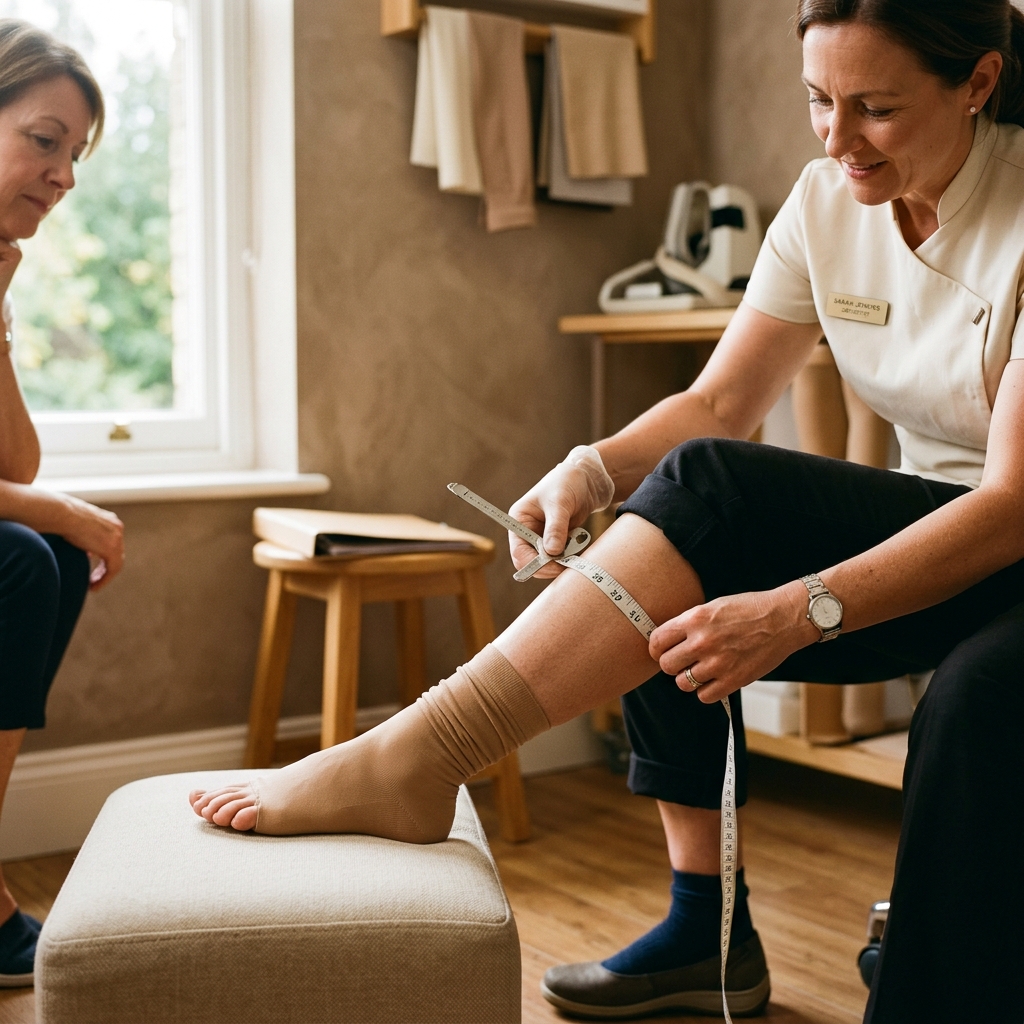 Beratung zur Kompressionstherapie