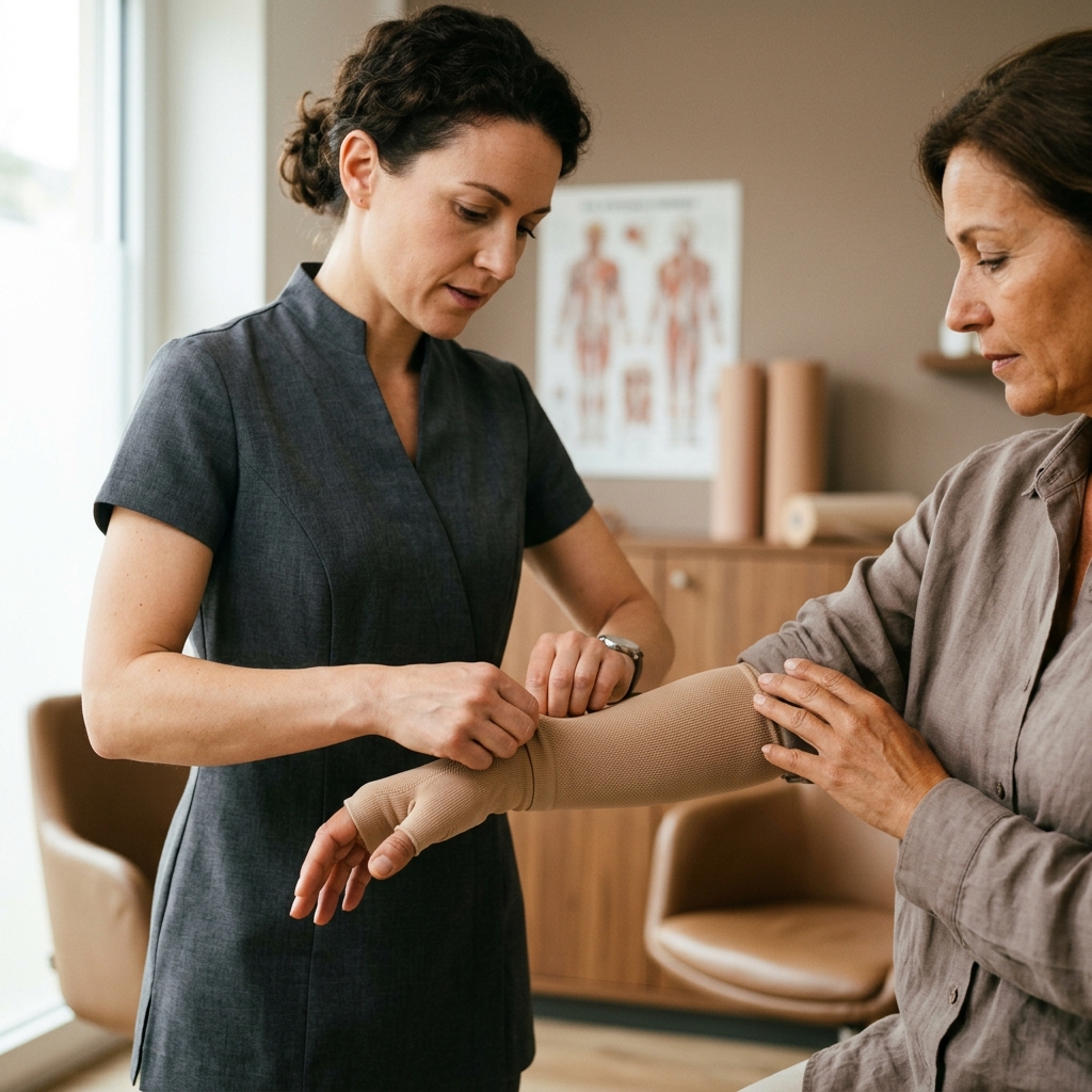 Unterstützung bei Lymphödem